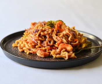 Yakisoba de Camarão