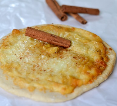 Pizza Brotinho Banana Com Canela  Congelada