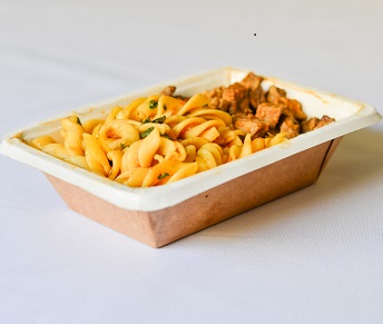 Fusilli Integral com Carne Moída  Congelado